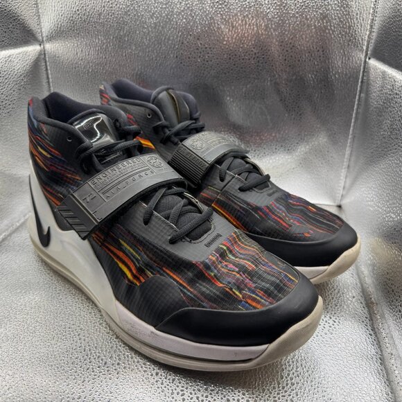 Size 12 Nike Air Force‎ Max Multicolor Mens Mid Top Basketball Shoes AR0974-101 main image 10